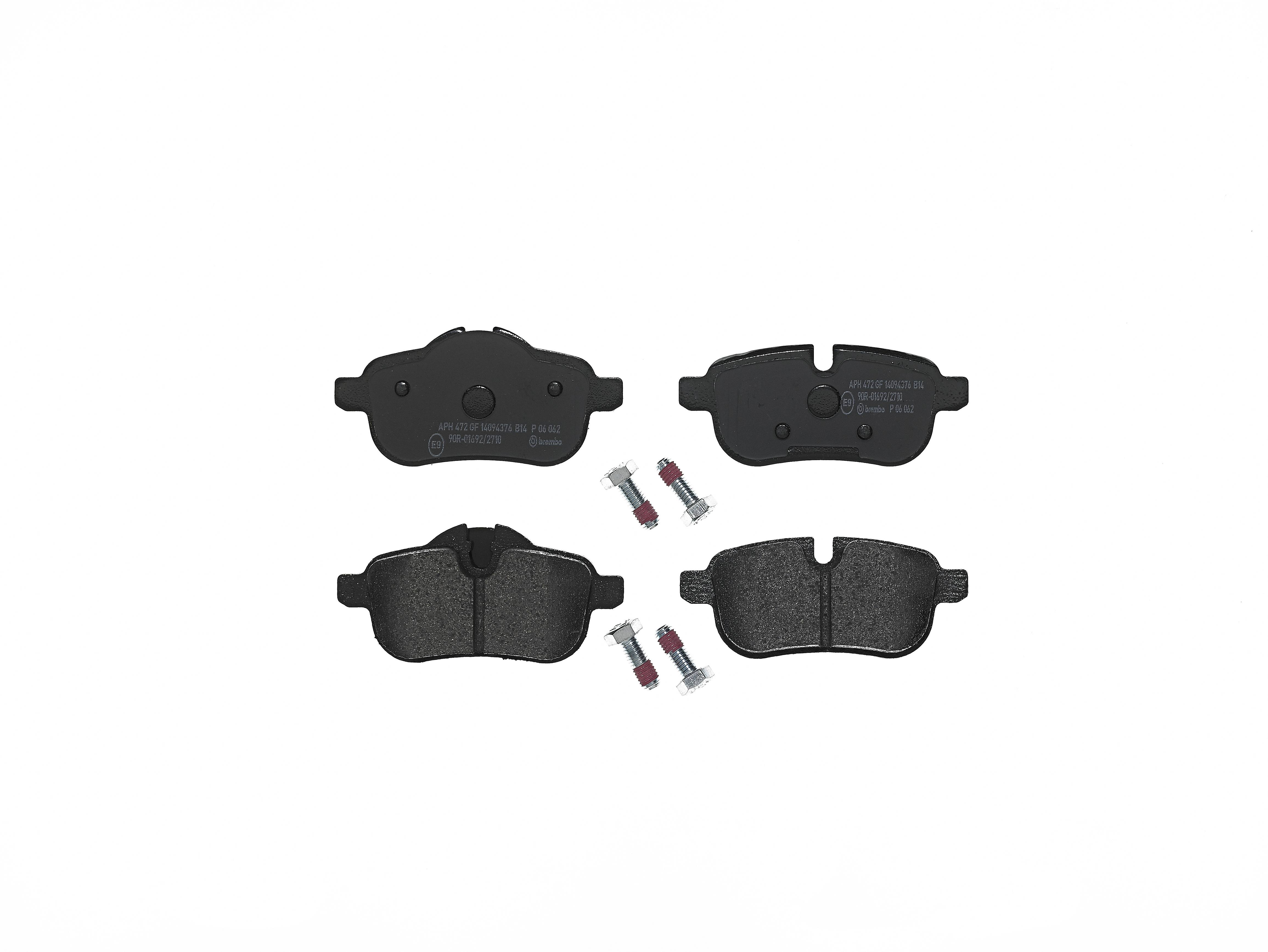 Brembo Disc Brake Pad Set - Rear (Low-Metallic)